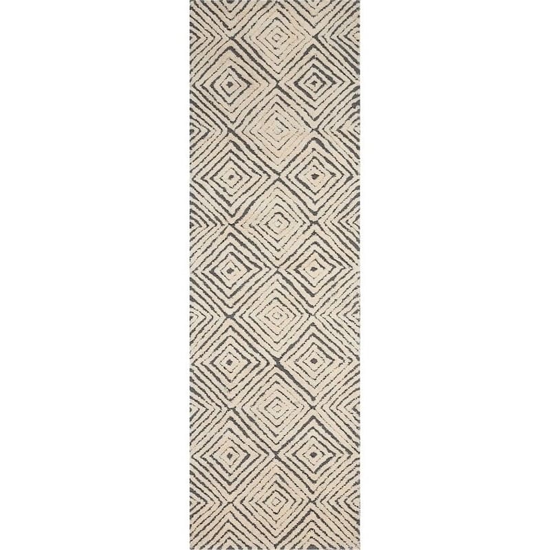 Nourison Modern Geometric Hand-tufted Area Rug