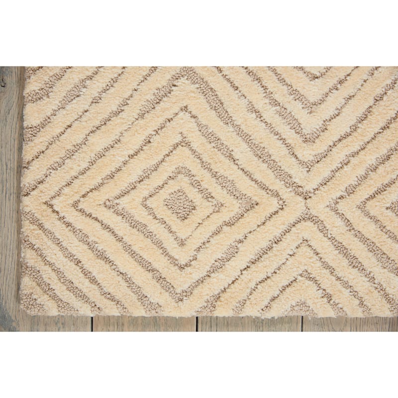Nourison Modern Geometric Hand-tufted Area Rug