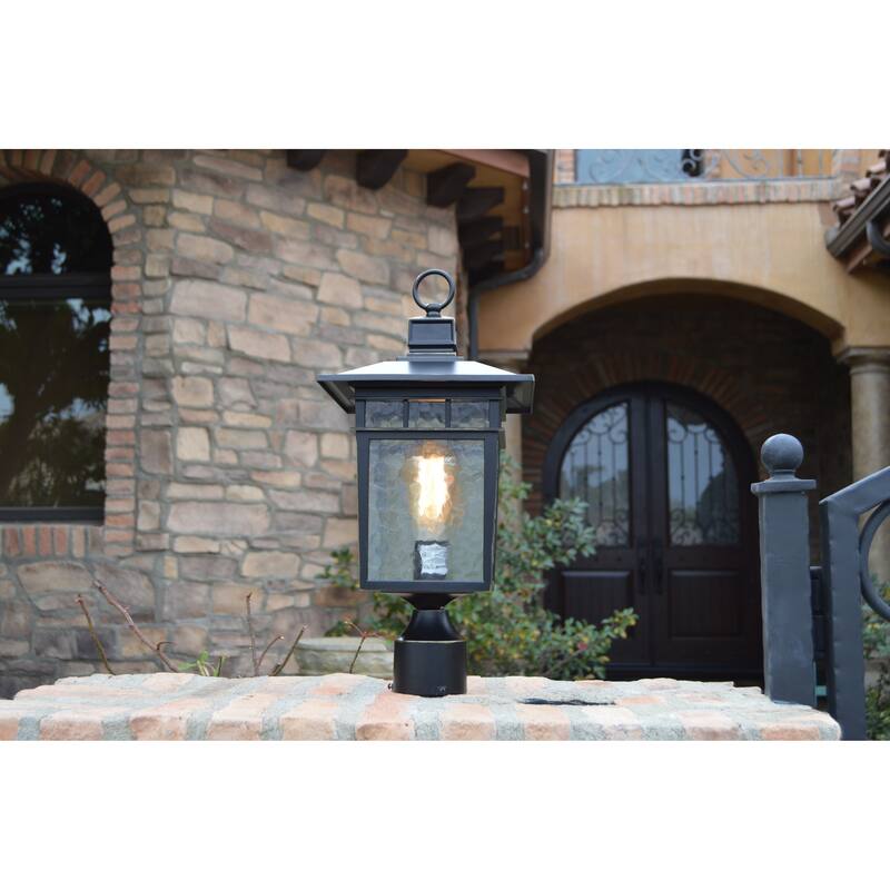 Cullen 1 Light Exterior Lighting in Imperial Black Finish