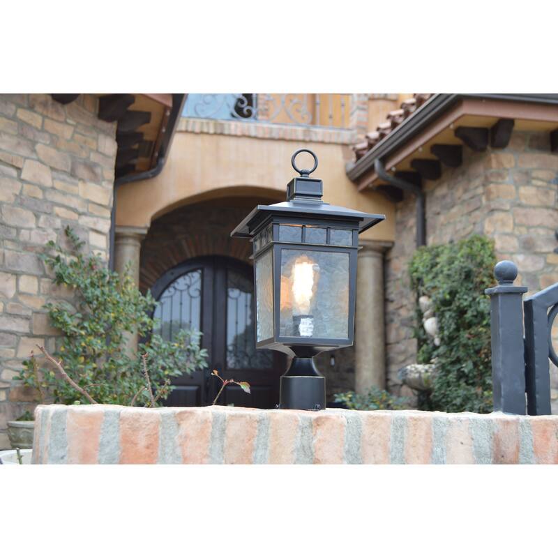 Cullen 1 Light Exterior Lighting in Imperial Black Finish