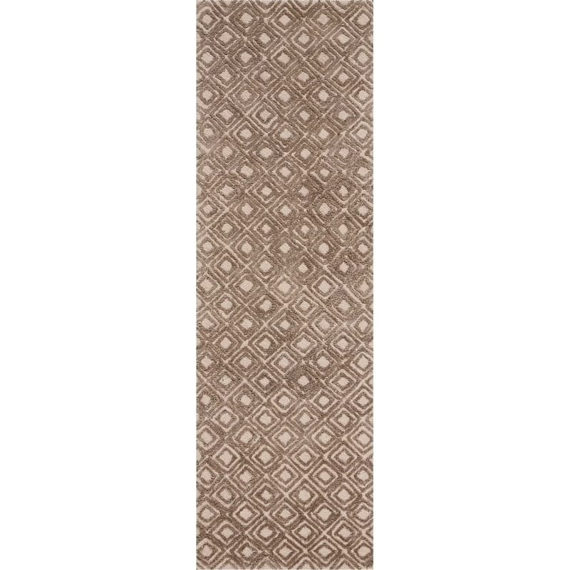 Nourison Modern Diamond Hand-tufted Area Rug