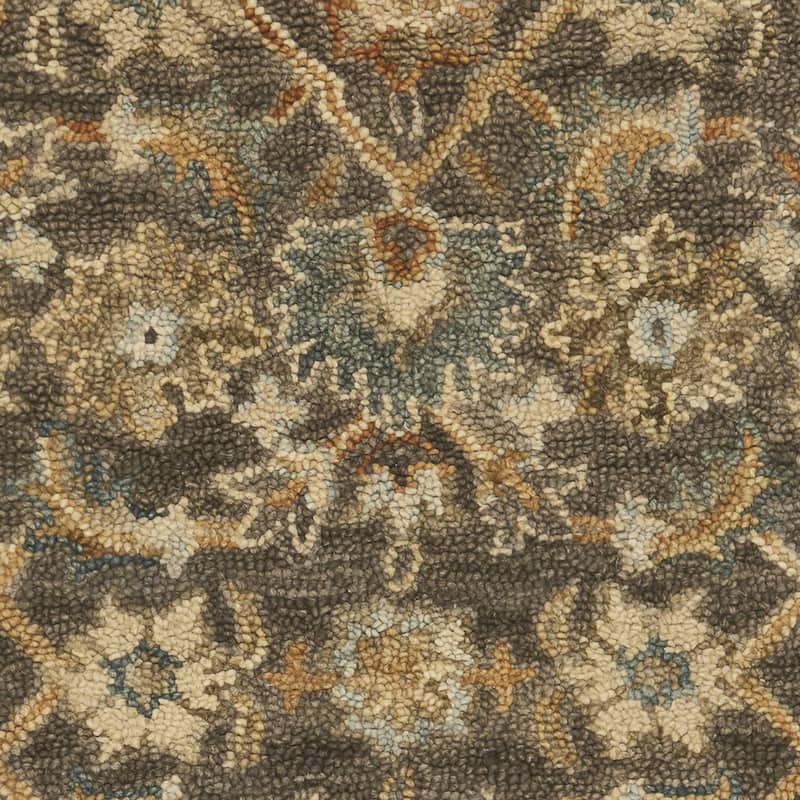 Alexander Home Madaline Hand-Hooked 100% Wool Victorian Rug