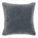 preview thumbnail 16 of 34, Porch & Den Montclair Velvet 18-inch Throw Pillow Dark Grey
