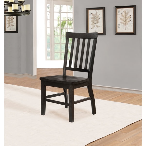 Best Quality Furniture Rustic Cappuccino Dining Chair - Overstock
