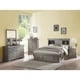 preview thumbnail 1 of 1, Acme Louis Philippe Storage Queen Bed in Antique Gray