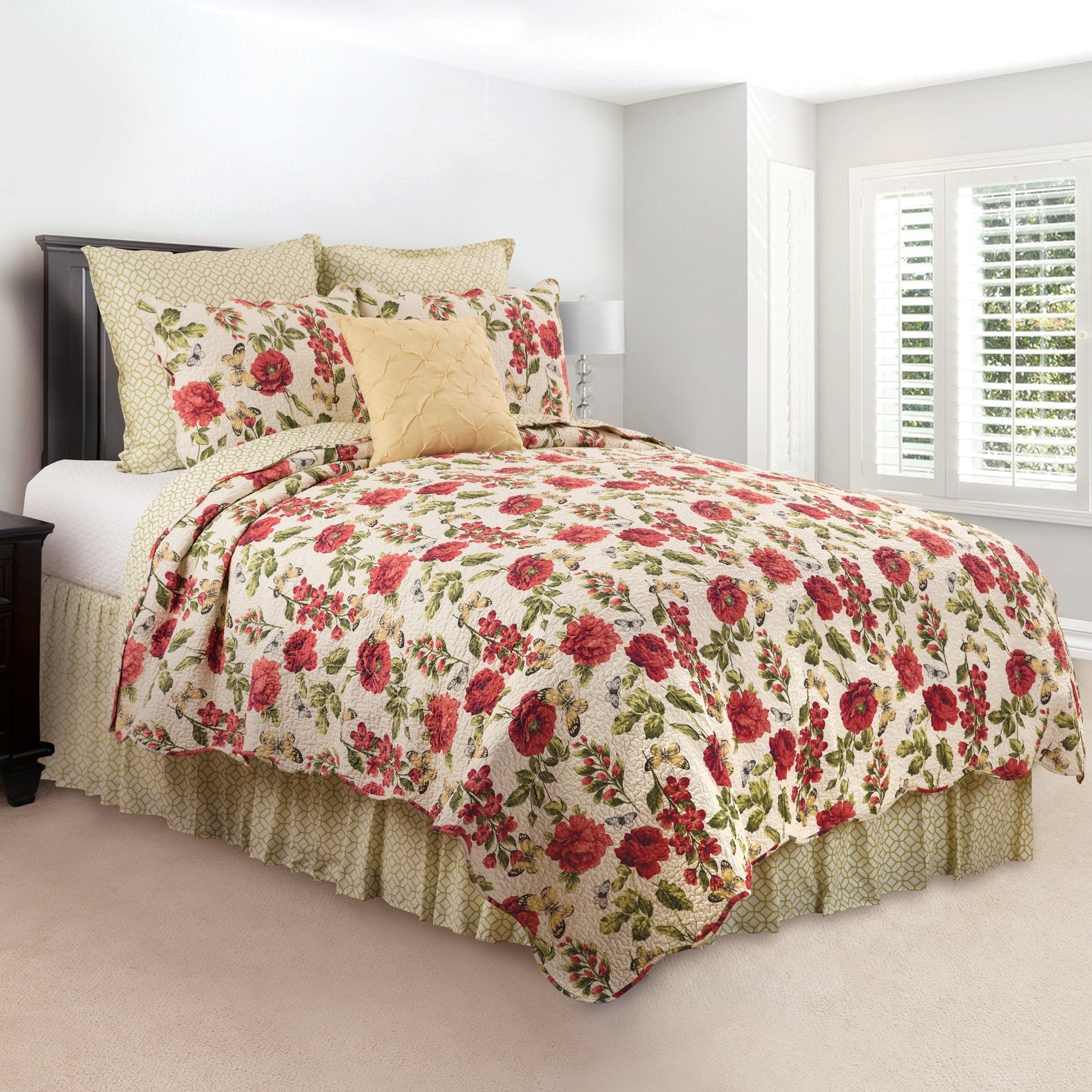 Shop Camila Cotton Quilt Set Free Shipping Today Overstock