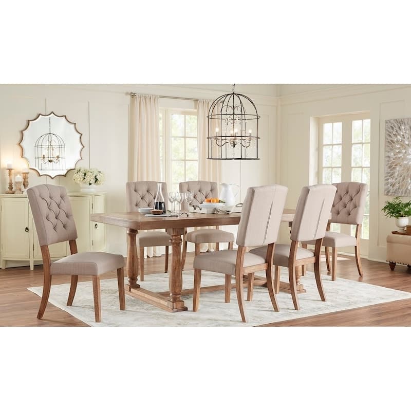 Lifestorey Heritage Dining Table - Brown