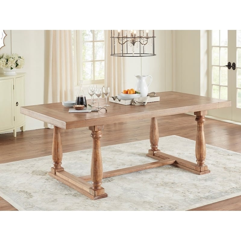 Lifestorey Heritage Dining Table - Brown