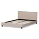 preview thumbnail 8 of 16, Porch & Den Cordova Contemporary Upholstered Platform Bed Queen - Beige