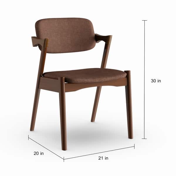 Carson Carrington Kouvola Upholstered Dining Chair (Set of 2) Bed Bath & Beyond 20543633