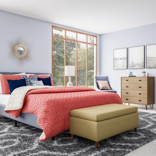 Carson Carrington Umea Mid-century Storage Ottoman Bench