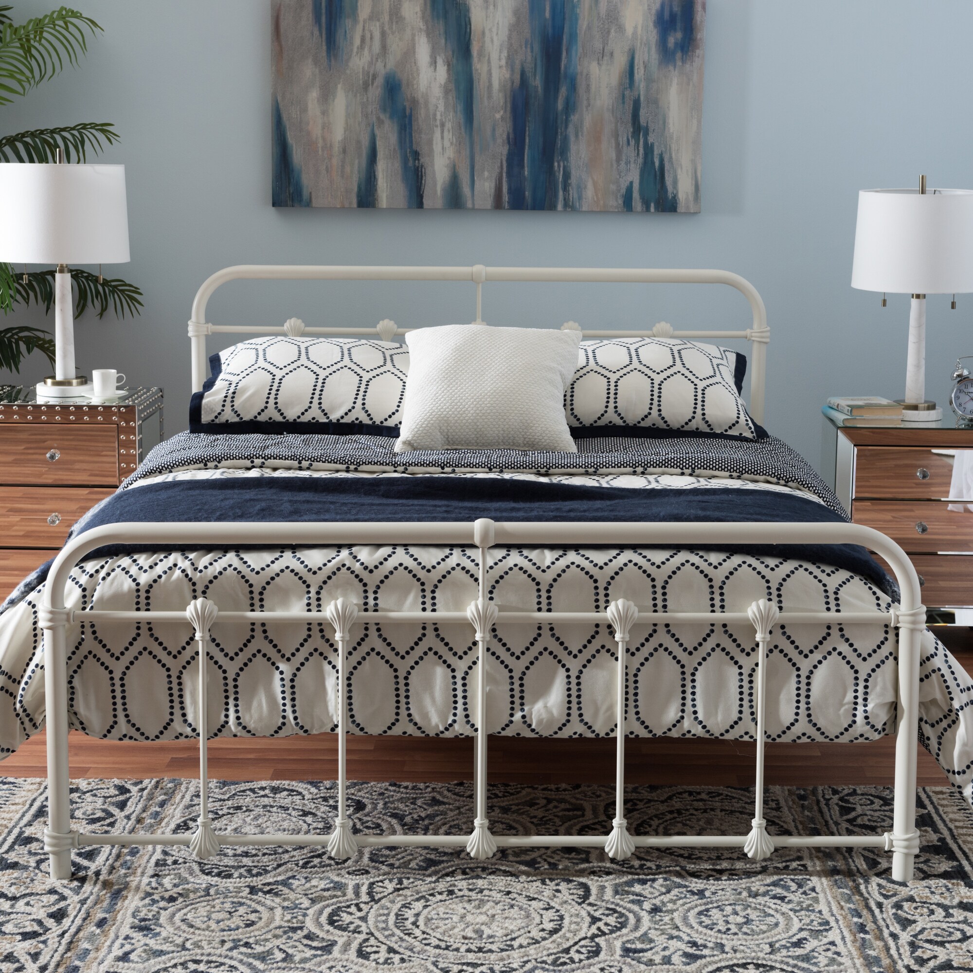 Havenside Bed Breakfast Nova Scotia Canada Shop Havenside Home Belvon Industrial Style White Finished Metal