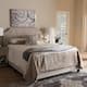 The Gray Barn Whitegrit Contemporary Upholstered Bed