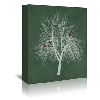 Winter Tree - Wrapped Canvas Wall Art