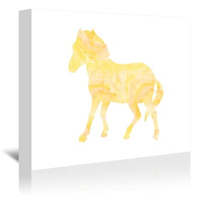 Pony - Wrapped Canvas Wall Art - Bed Bath & Beyond - 20548211
