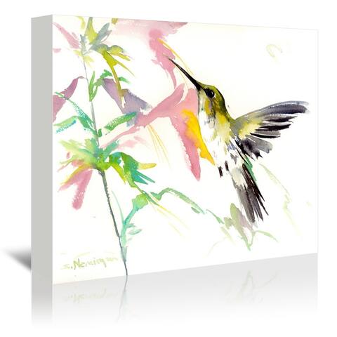 Hummingbird 4 By Suren Nersiyan - Wrapped Canvas Wall Art