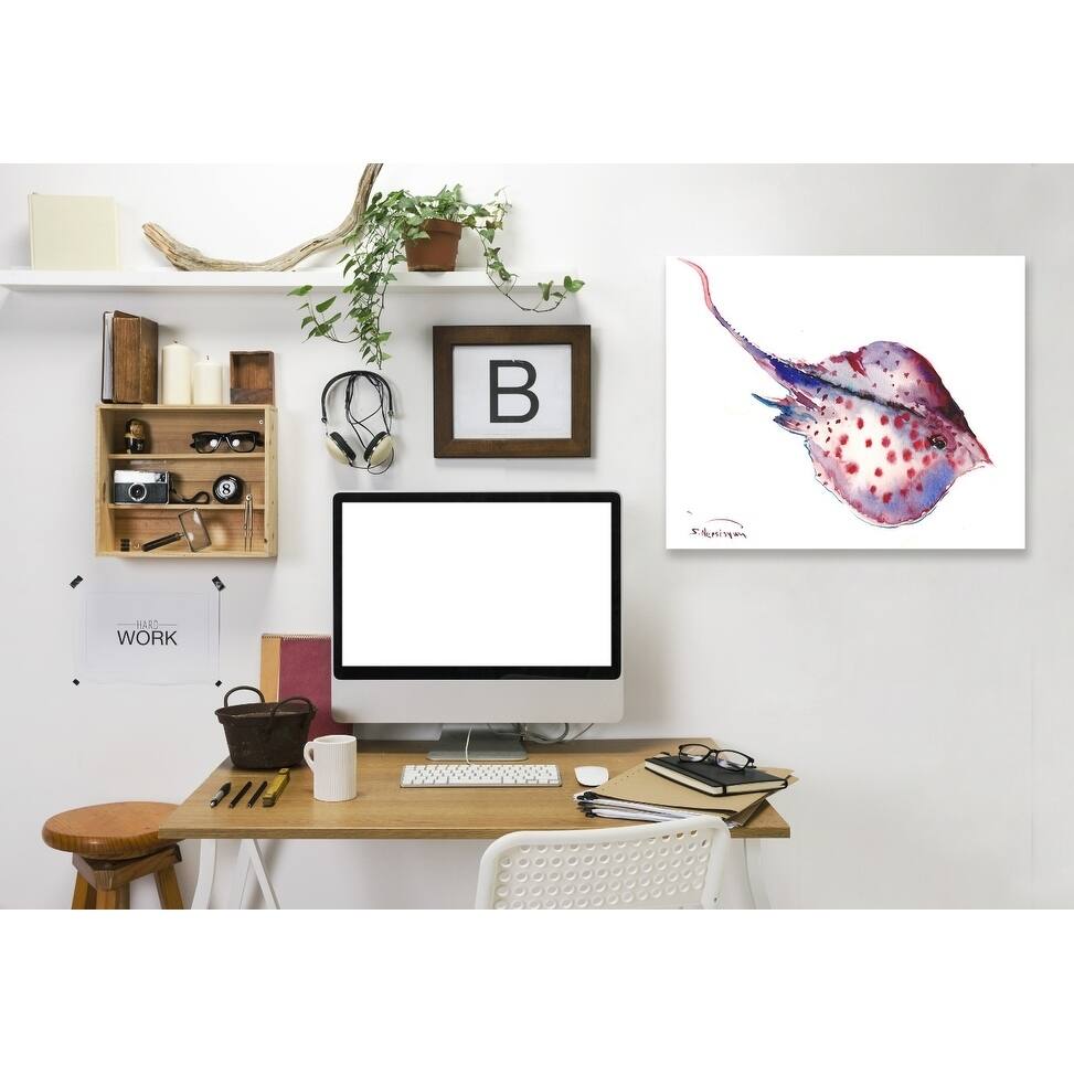 Stingray By Suren Nersiyan - Wrapped Canvas Wall Art - Bed Bath ...