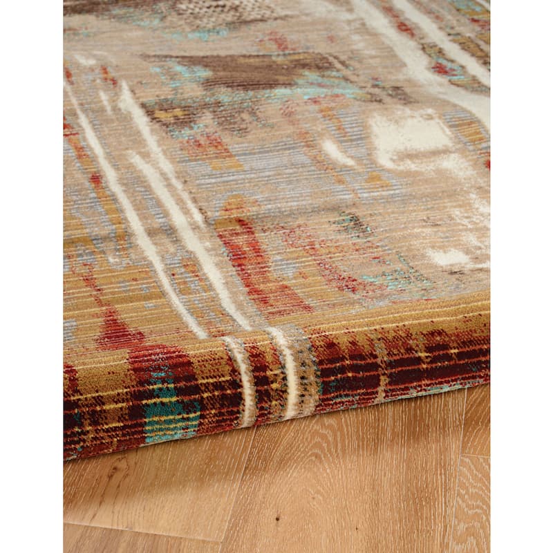 Impact Autumn in Beige Area Rug