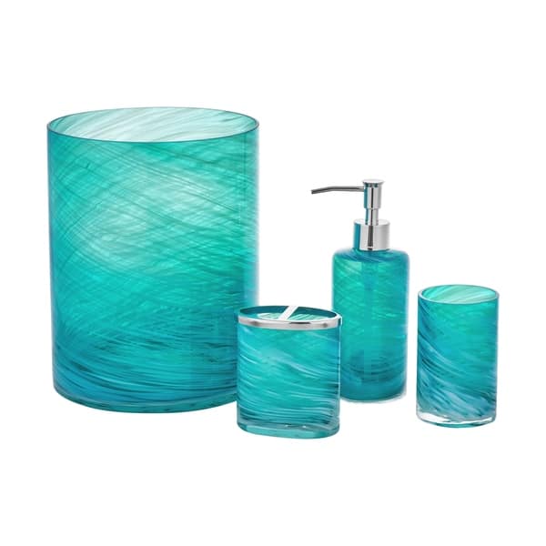 Five Queens Court Caribbean Reef Handmade Gl Bathroom Five Queens Court Caribbean Reef