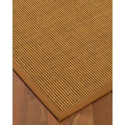 NaturalAreaRugs Tuscany Sisal Area Rug 0 Sienna Border (8' x 10') - 8' x 10'