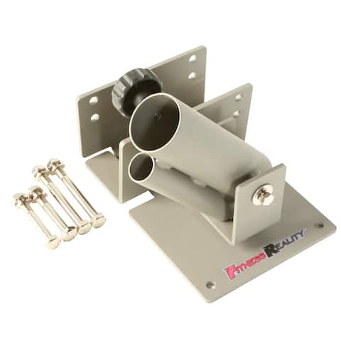 FITNESS REALITY Landmine, 360 degree rotation, fits 1" and 2" Bars - Silver