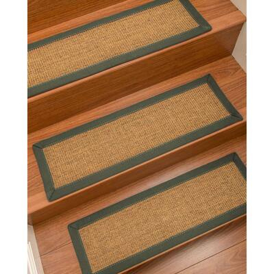 NaturalAreaRugs Sorrento Carpet Stair Treads (Set of 13) - 13PC (9" x 29")