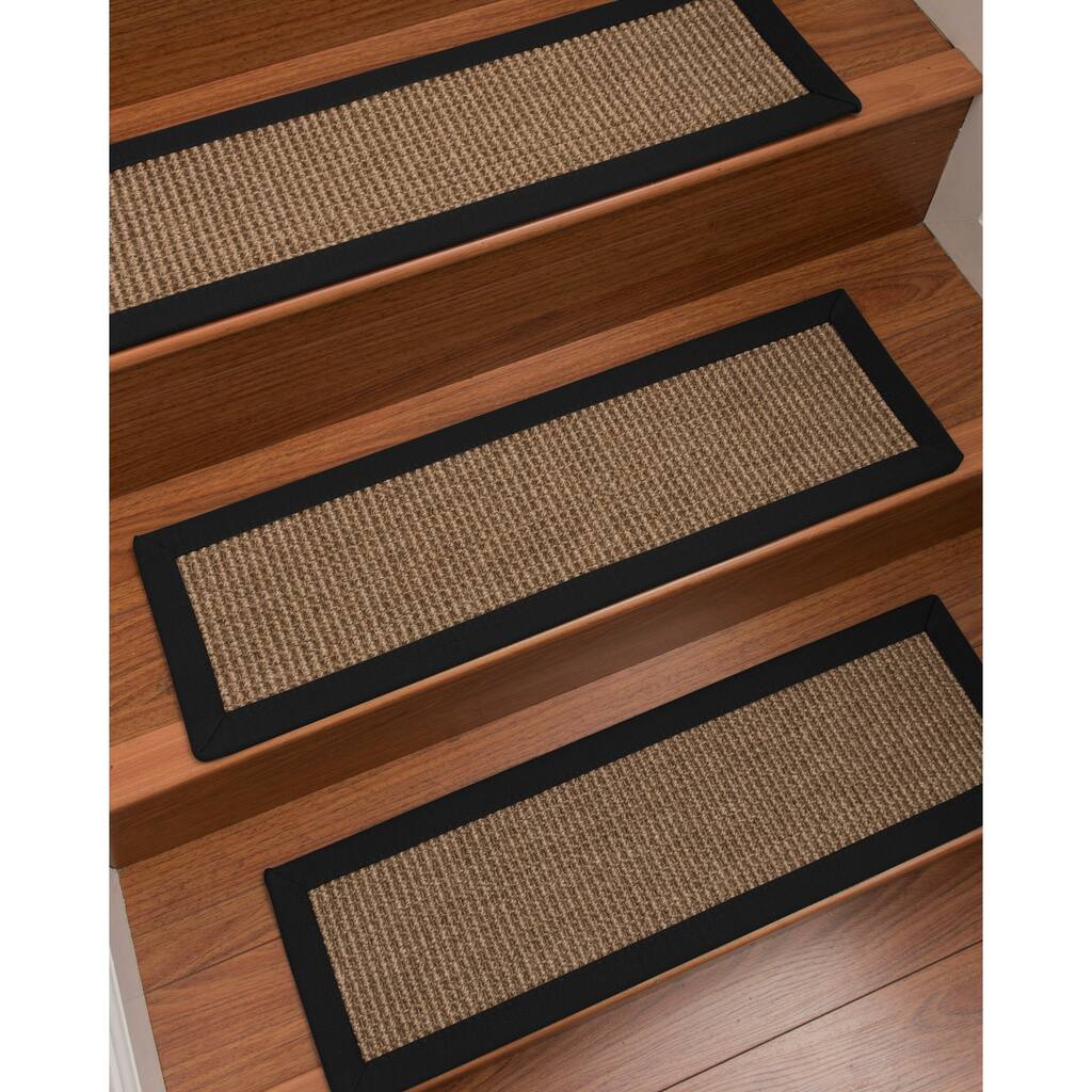 NaturalAreaRugs Sandstone Carpet Stair Treads (Set of 13) - 13PC (9" x 29")