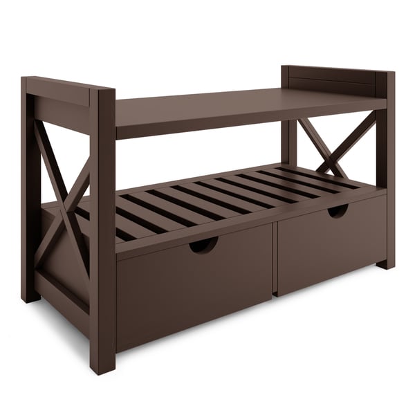 Shop The Gray Barn Waggoner Entryway Storage Bench Ships To