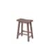 preview thumbnail 9 of 80, The Gray Barn Vermejo Wire-brushed Rubberwood Saddle Stool
