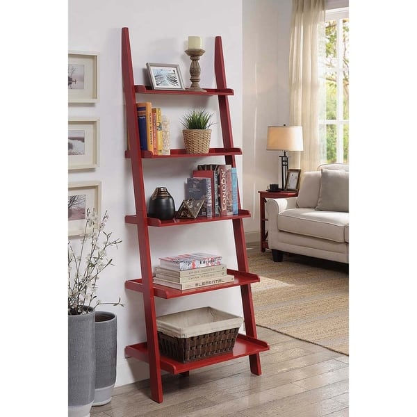 Shop Copper Grove Helena Ladder Bookshelf On Sale Overstock