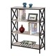Carbon Loft Ehrlich Metal and Wood 4-shelf Bookcase - Thumbnail 9