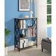 Carbon Loft Ehrlich Metal and Wood 4-shelf Bookcase - Thumbnail 8