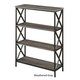 Carbon Loft Ehrlich Metal and Wood 4-shelf Bookcase - Thumbnail 5