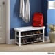 Copper Grove Cranesbill Mudroom Shoe Storage Bench - Thumbnail 10