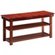 Copper Grove Cranesbill Mudroom Shoe Storage Bench - Thumbnail 9
