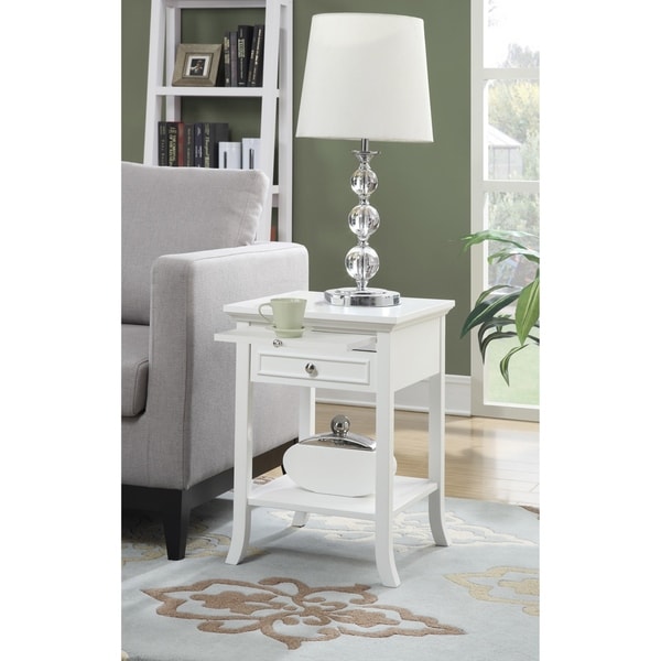 Copper Grove Aubrieta Single-drawer End Table. Opens flyout.