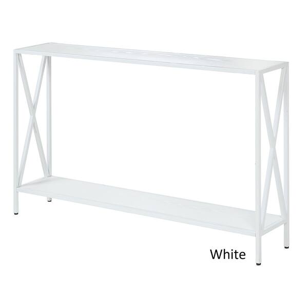 Shop Carbon Loft Ehrlich Cross Design Console Table On