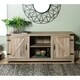 The Gray Barn Firebranch 58-inch Barn Door TV Stand Console, Rustic Entertainment Center - 58 x 16 x 24h - Thumbnail 2