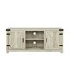 The Gray Barn Firebranch 58-inch Barn Door TV Stand Console, Rustic Entertainment Center - 58 x 16 x 24h - Thumbnail 8
