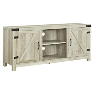 White Media Cabinets Online At Our Best Living The Gray Barn Firebranch Door Tv Stand