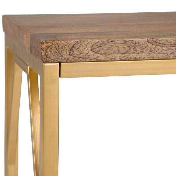 Wyndenhall Ebsen Contemporary 13 Inch Wide Metal And Wyndenhall Ebsen Contemporary 13 Inch Wide Metal And