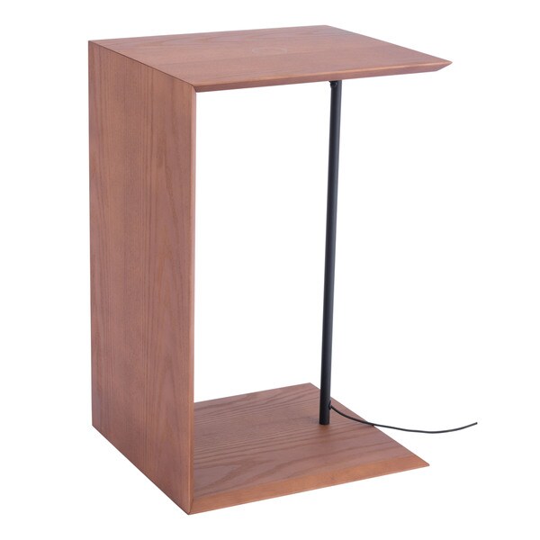 Chester Walnut-finish Steel/Plastic Wireless Charging Side ...