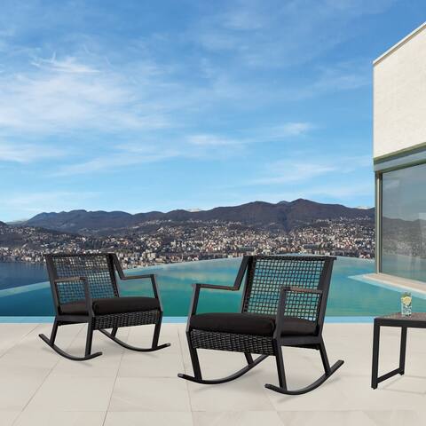 Calvin Rocker Set of Two Black