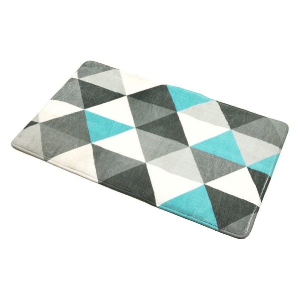 COLLECTION Nordik Printed Microfiber Mat Bath Rug. Opens flyout.