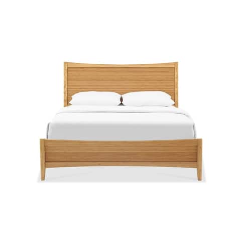 Eco Ridge by Bamax Willow Panel Queen Platform Bed, Caramelized
