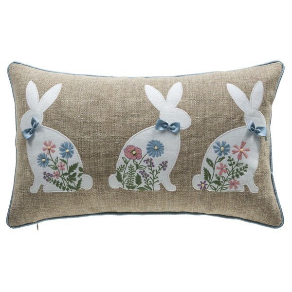 rabbit lumbar pillow