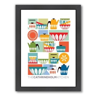 Kitchen By Cathrine Holm - Framed Print Wall Art