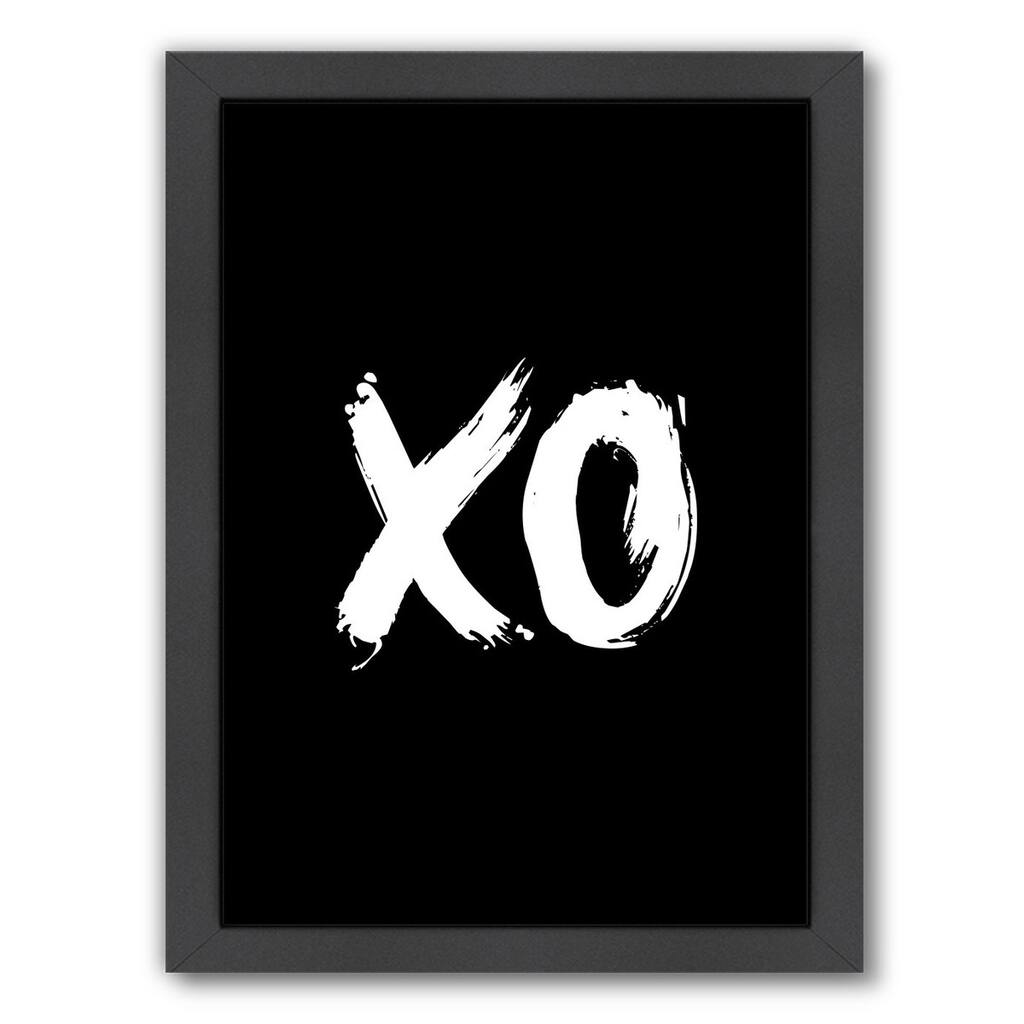 Xo - Framed Print Wall Art