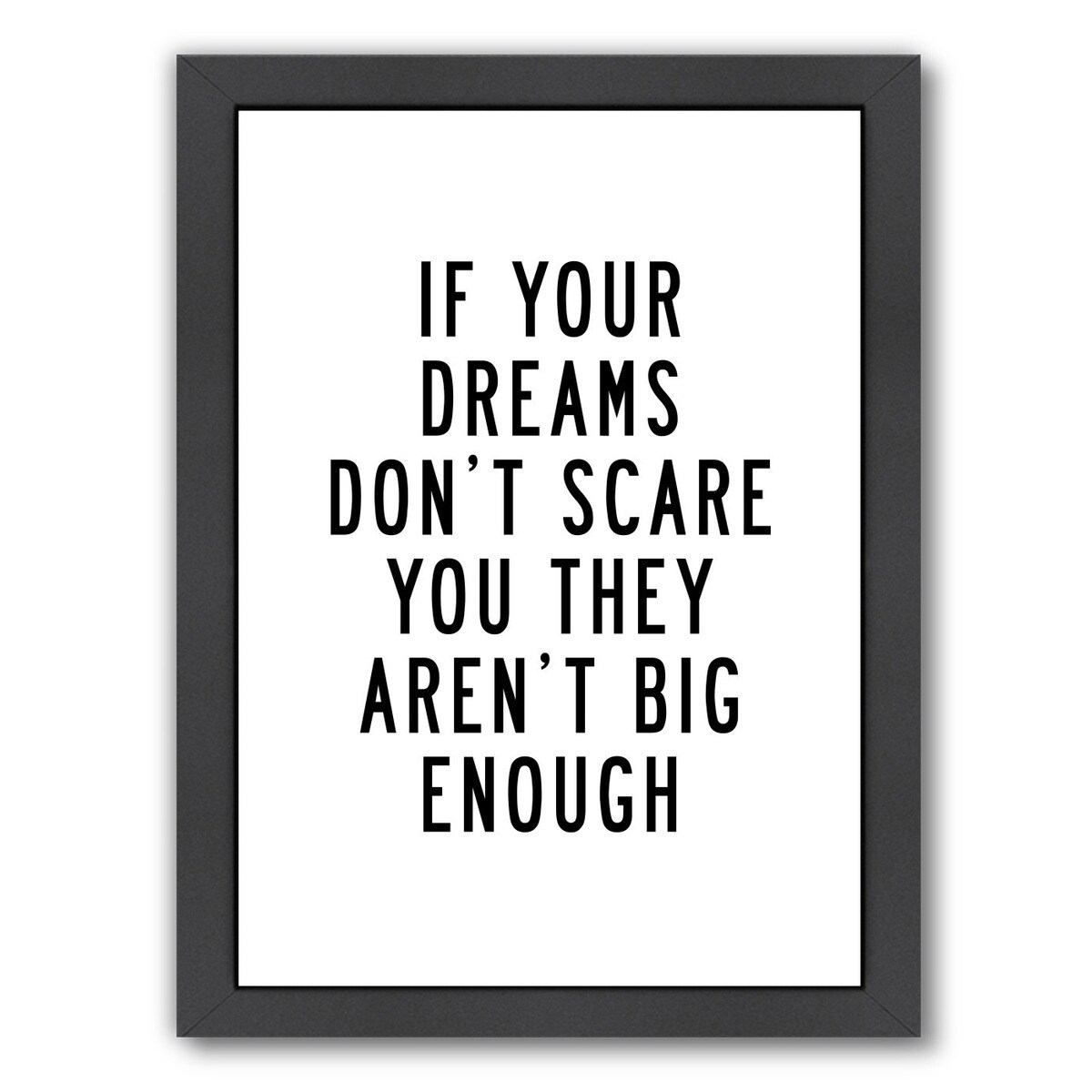 Don't Be Afraid of Your Dreams Digital Wall Art to Uplift You