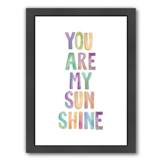 You Are My Sunshine - Framed Print Wall Art